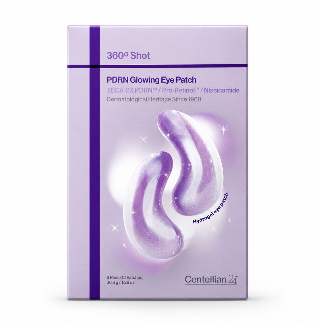 Centellian24 360º Shot PDRN Glowing Eye Patch 6 pz