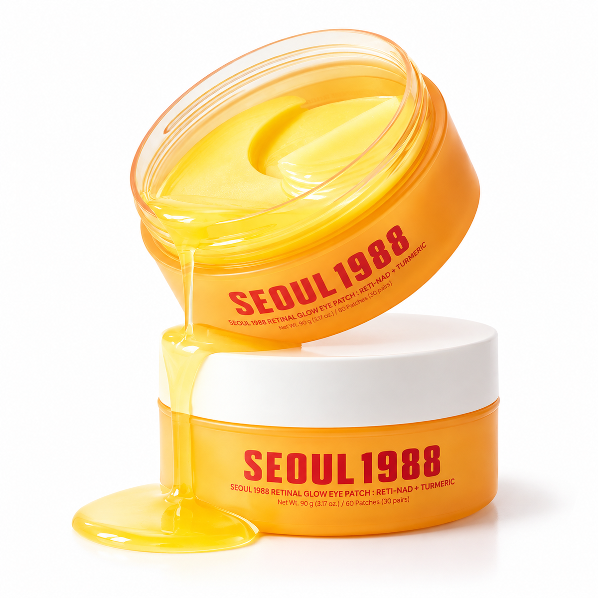 K-Secret – Seoul 1988 Retinal Glow Eye Patch : Reti-NAD + Turmeric 60 pz