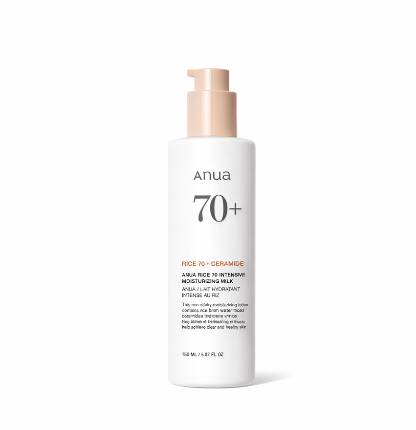 Anua 70+ Rice 70 + Ceramide Intensive Moisturizing Milk 150 ml