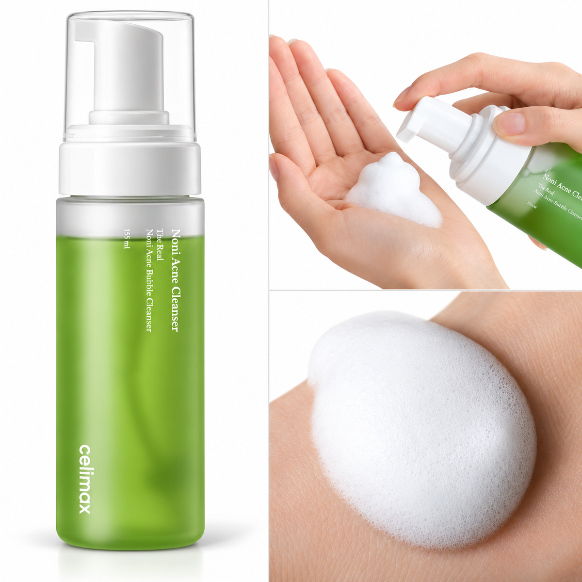 Celimax The Real Noni Acne Bubble Cleanser 155 ml