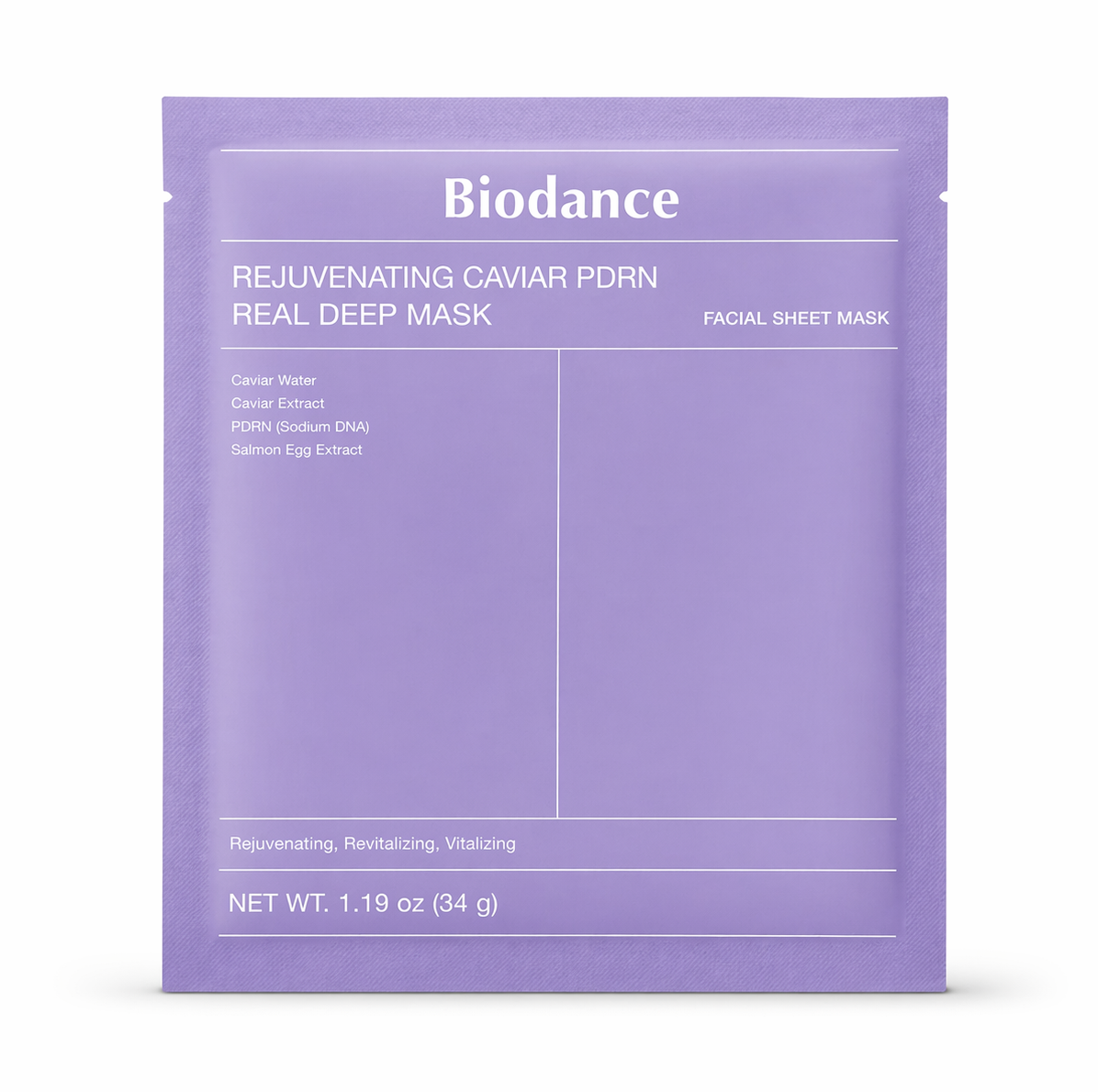 Biodance Rejuvenating Caviar PDRN Real Deep Mask 1 pz