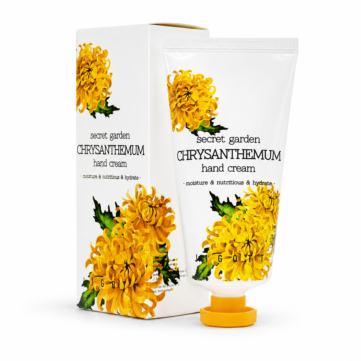 Jigott Secret Garden Chrysanthemum Hand Cream 100 ml