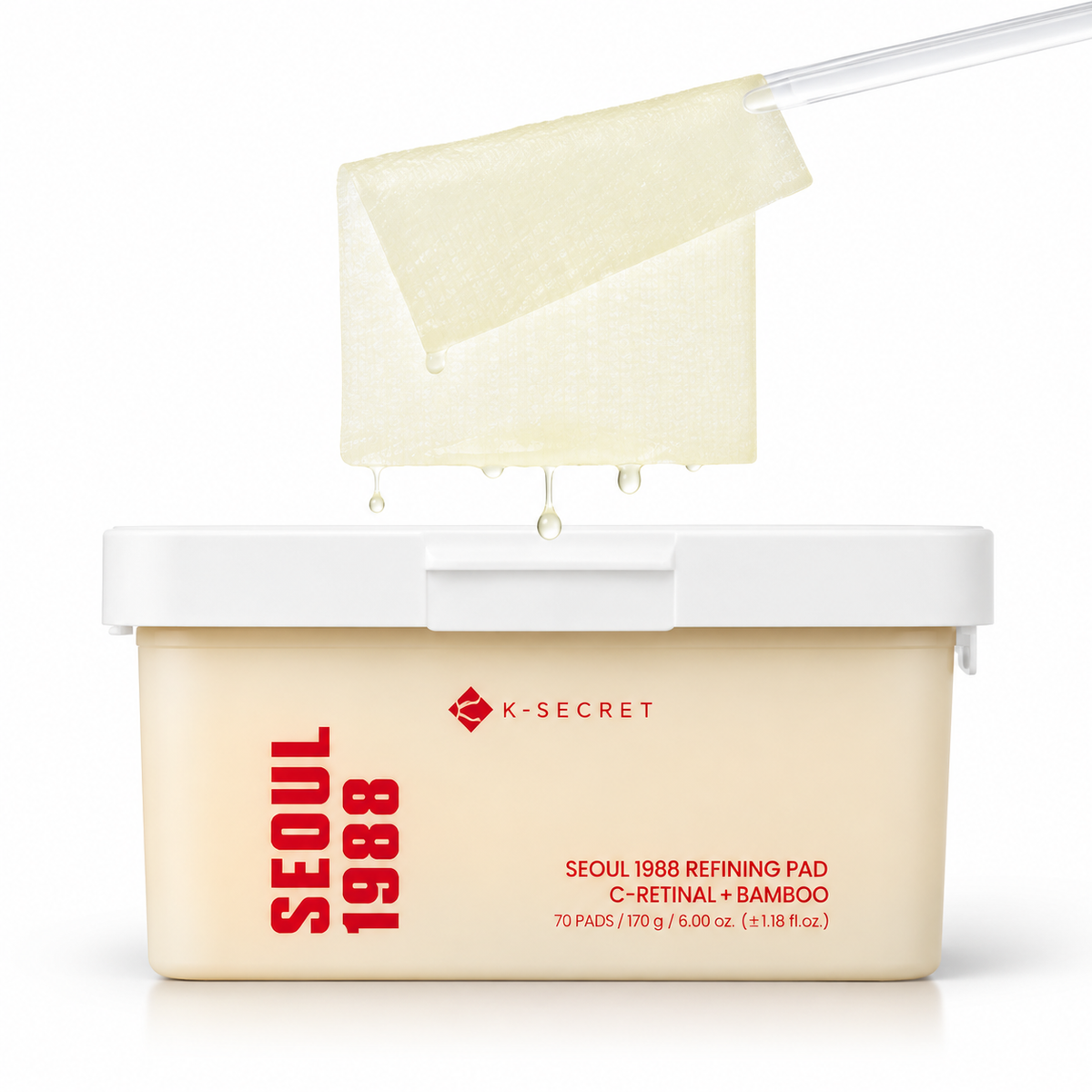 K-Secret - Seoul 1988 Refining Pad: C-Retinal + Bamboo 70 pads