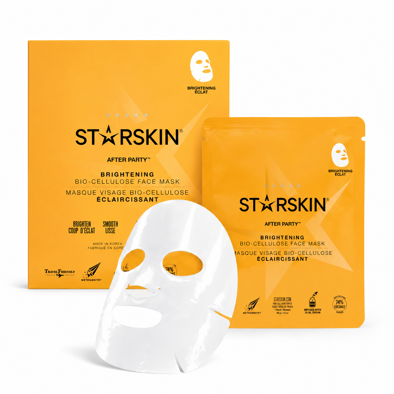 Starskin Brightening Sheet Face Mask Single After Party