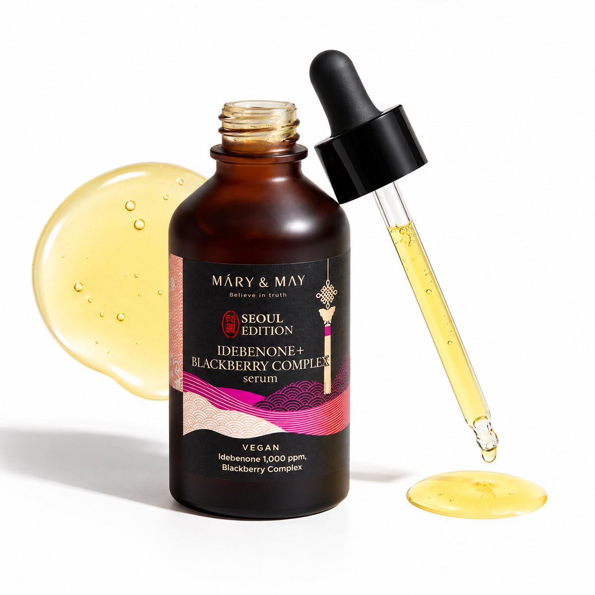 Mary&May - Seoul Edition Vegan Idebenone+ Blackberry Complex Serum, 80ml