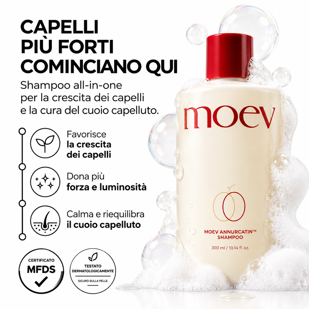 Moev Annurcatin Shampoo 300 ml