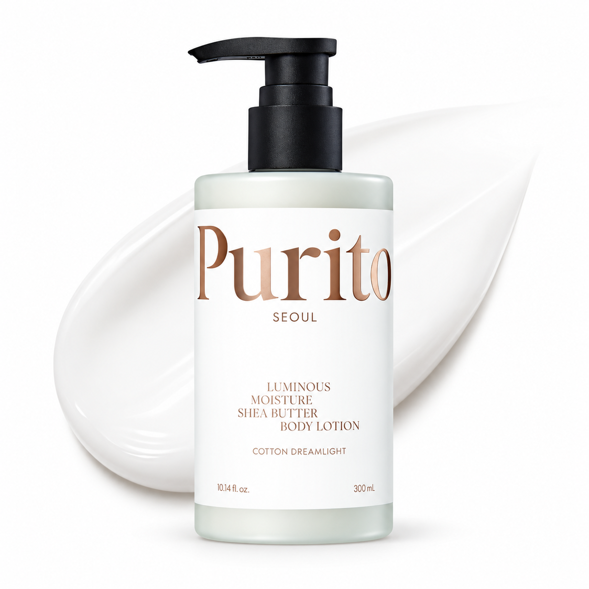 Purito Luminous Moisture Shea Butter Body Lotion Cotton Dreamlight 300 ml