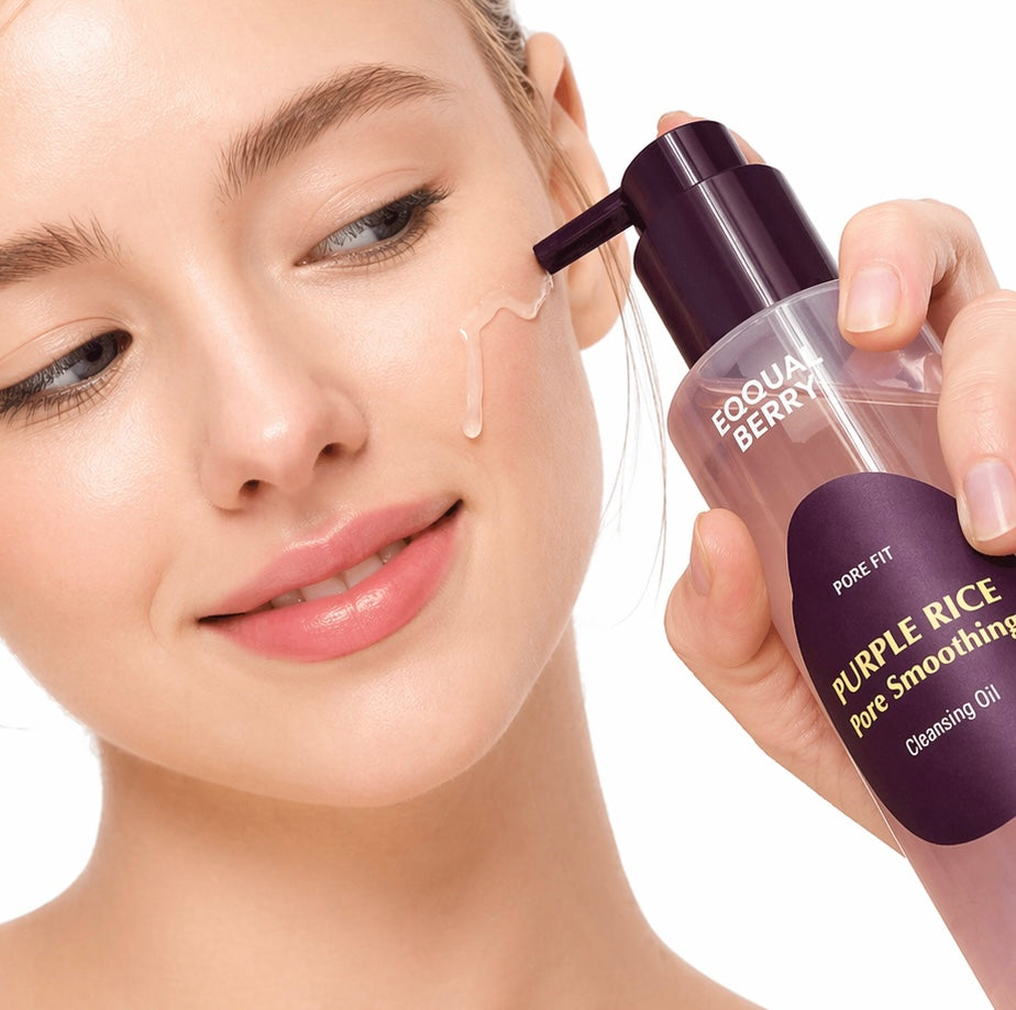Eqqualberry Purple Rice Pore Smoothing Cleansing Oil - 200ml