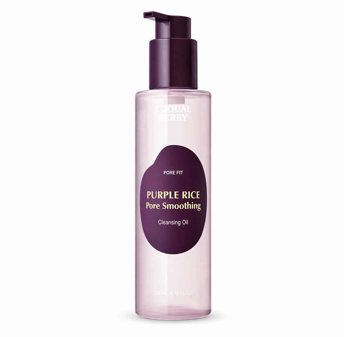 Eqqualberry Purple Rice Pore Smoothing Cleansing Oil - 200ml