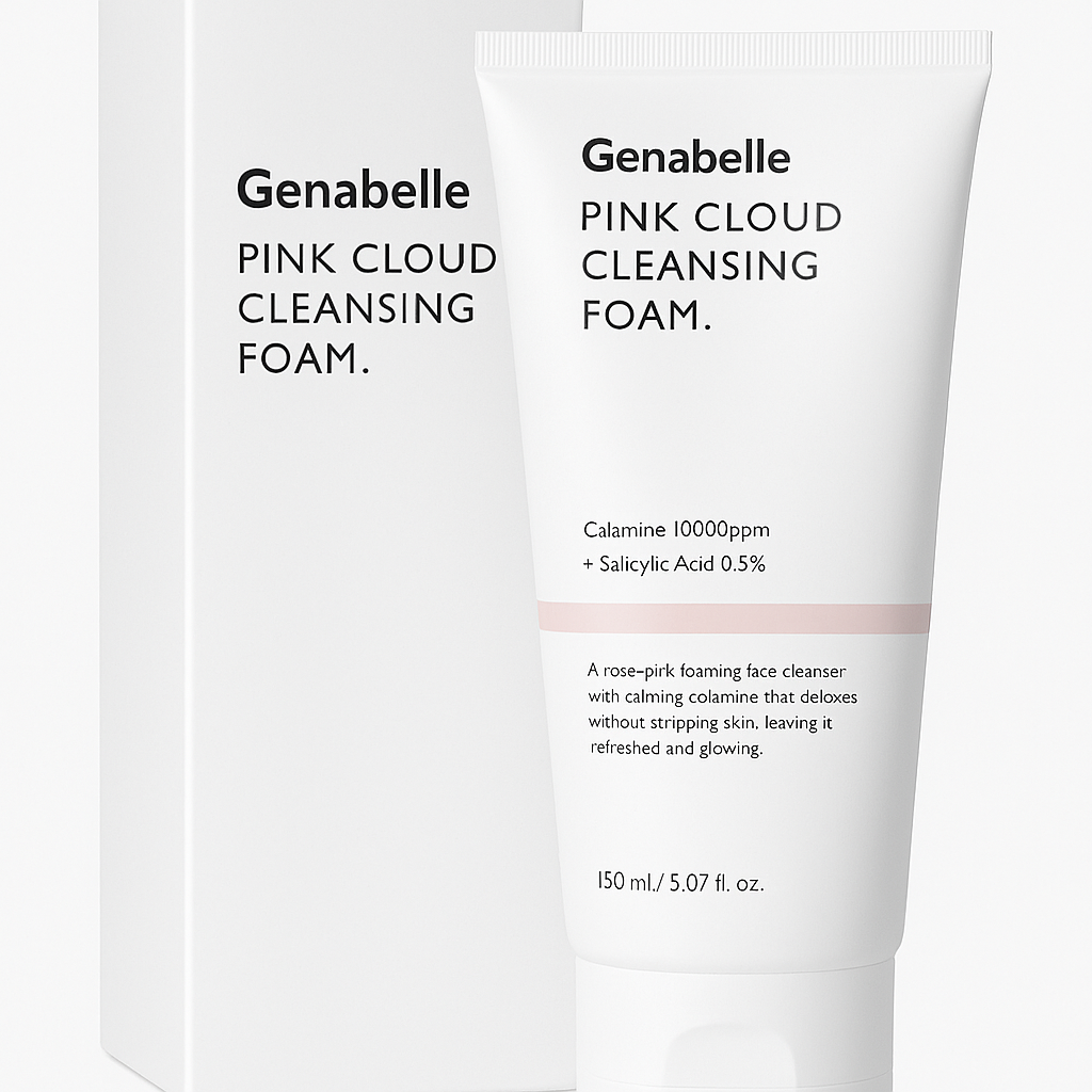 Genabelle Pink Cloud Cleansing Foam 150 ml