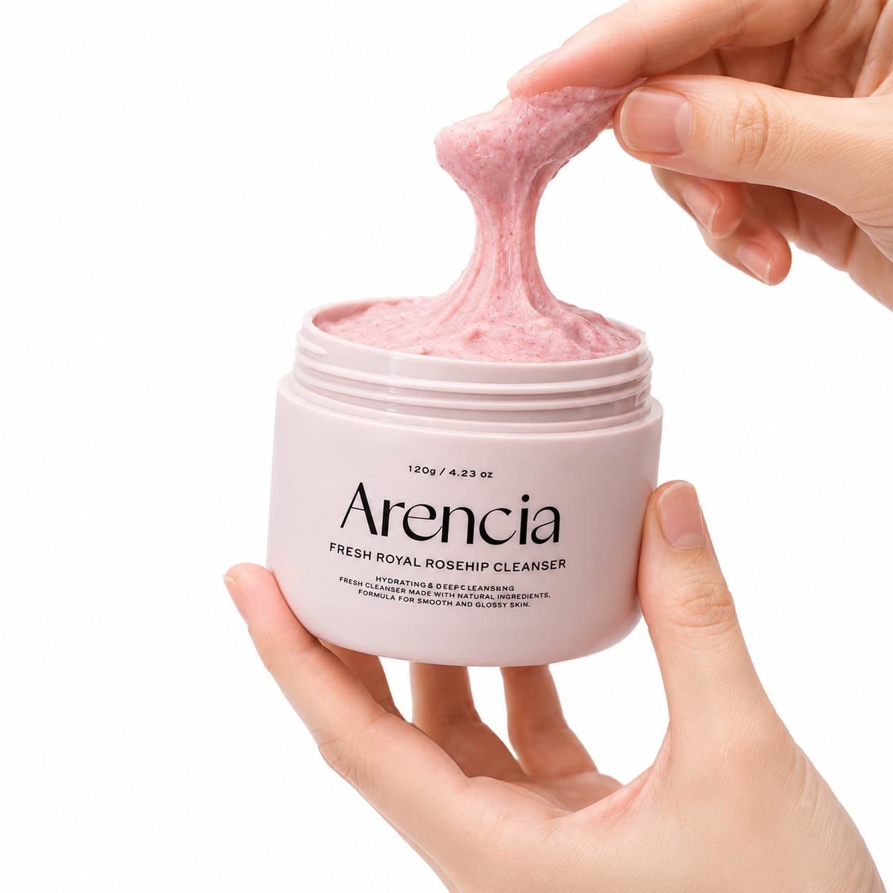Arencia Fresh Rosehip Rice Mochi Cleanser 120G