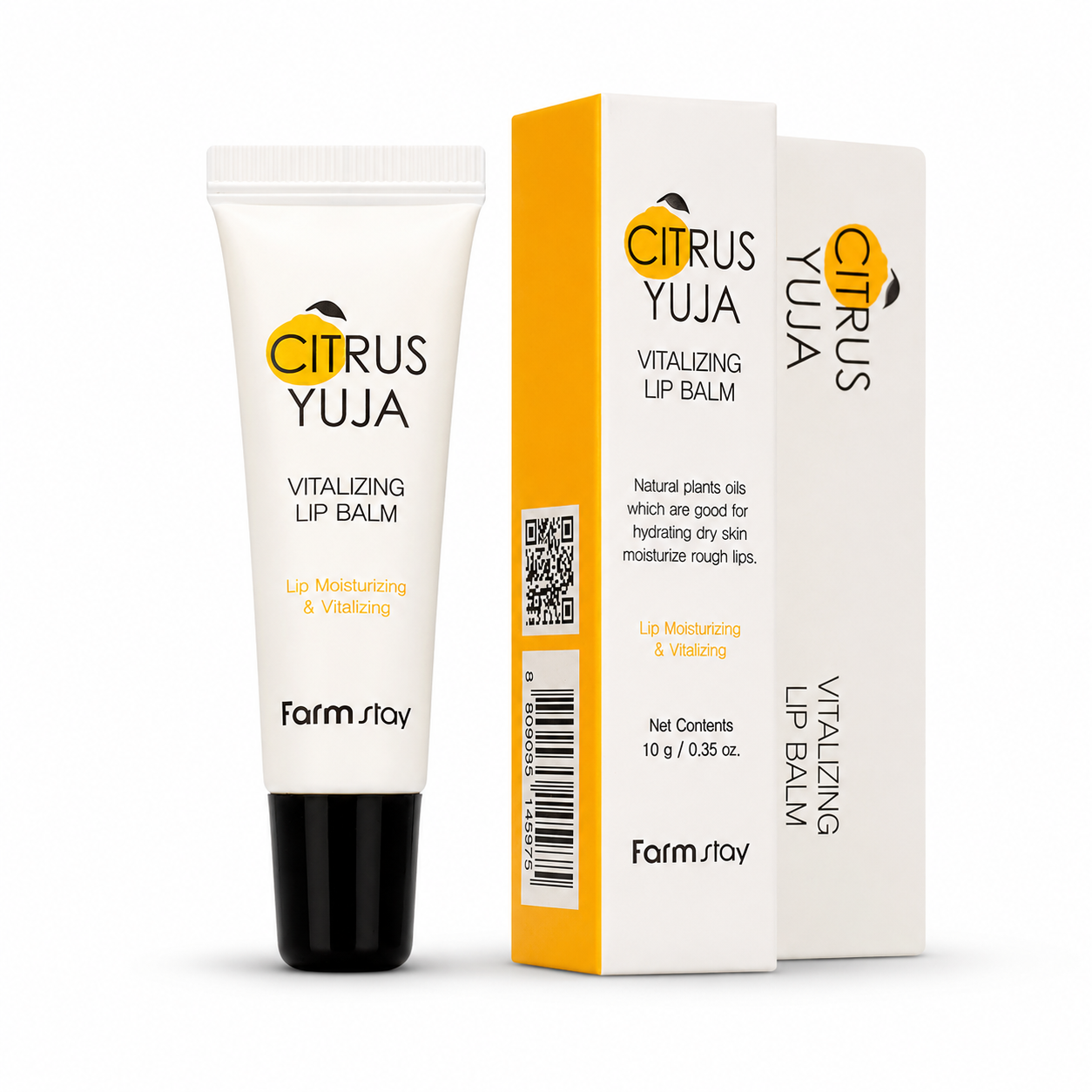 Farmstay Citrus Yuja Vitalizing Lip Balm 10 Gr