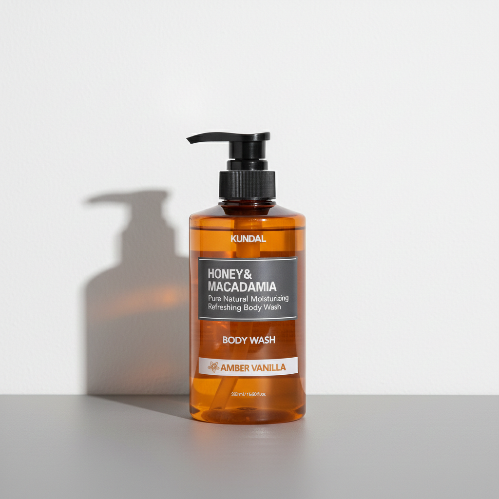 Kundal Honey&Macadamia Amber Vanilla Pure Body Wash 500 ml