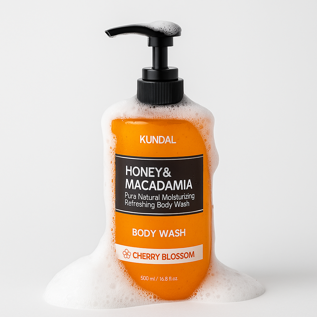 Kundal Honey&Macadamia Cherry Blossom Pure Body Wash 500 ml