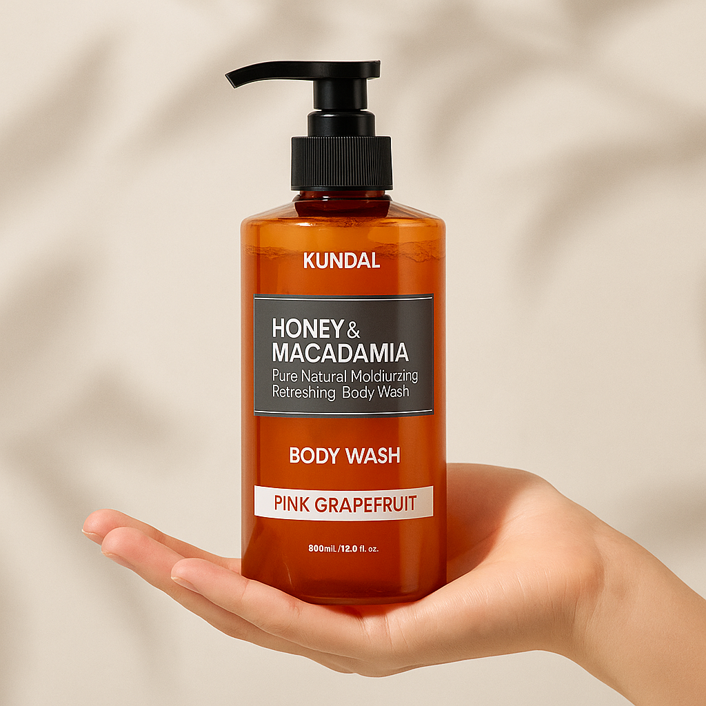 Kundal Honey&Macadamia Pink Grapefruit Pure Body Wash 500 ml