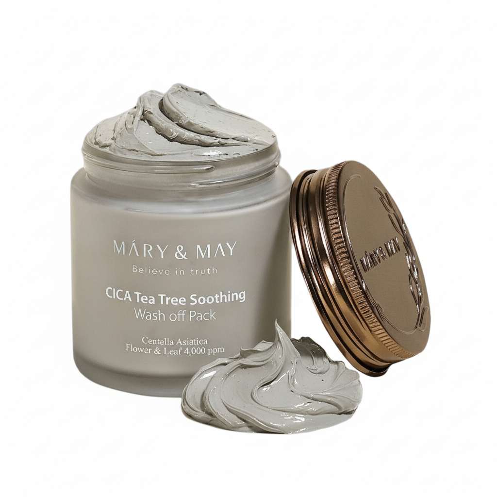 Mary & May Cica Tea Tree Soothing Wash Off Pack 125 gr