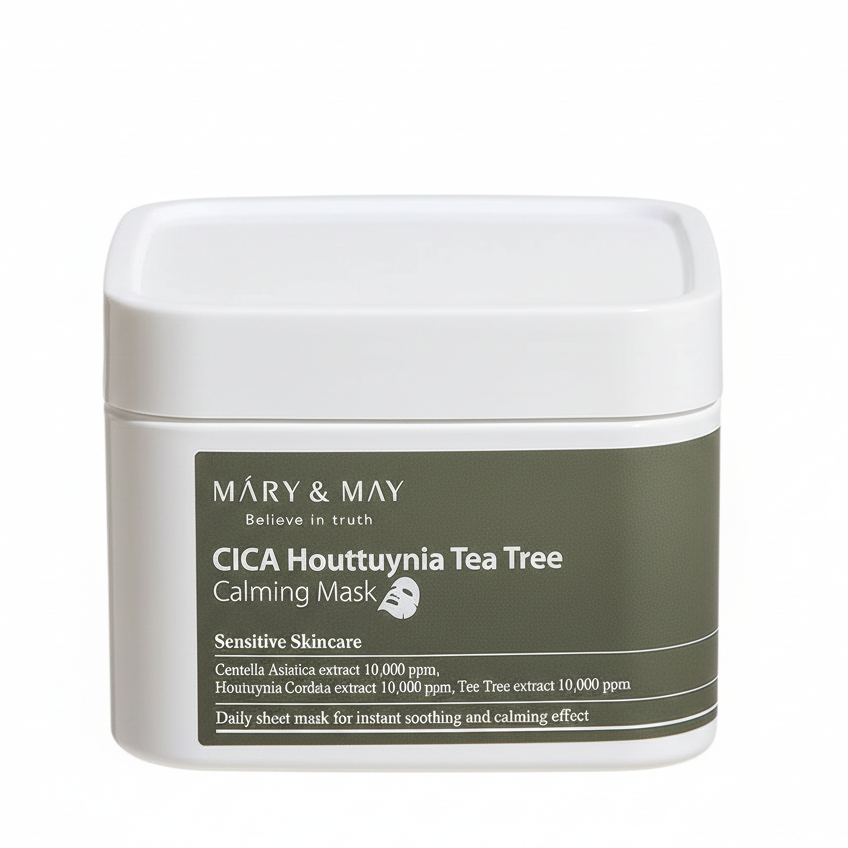 Mary & May Cica Houttuynia Tea Tre Mask 30 pz