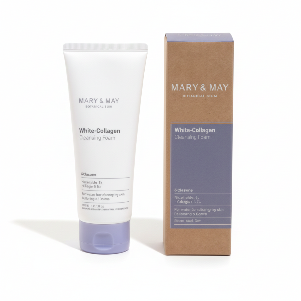 Mary & May White Collagen Cleansing Foam 150 ml