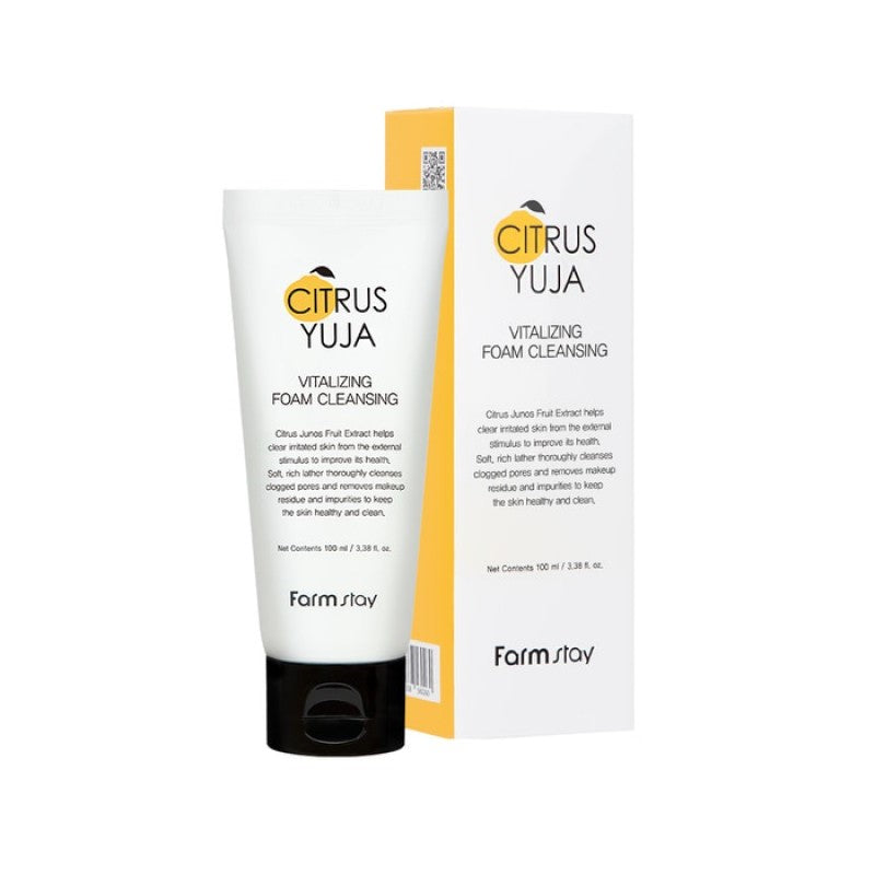 Farmstay Citrus Yuja Vitalizing Foam Cleansing 100 ml