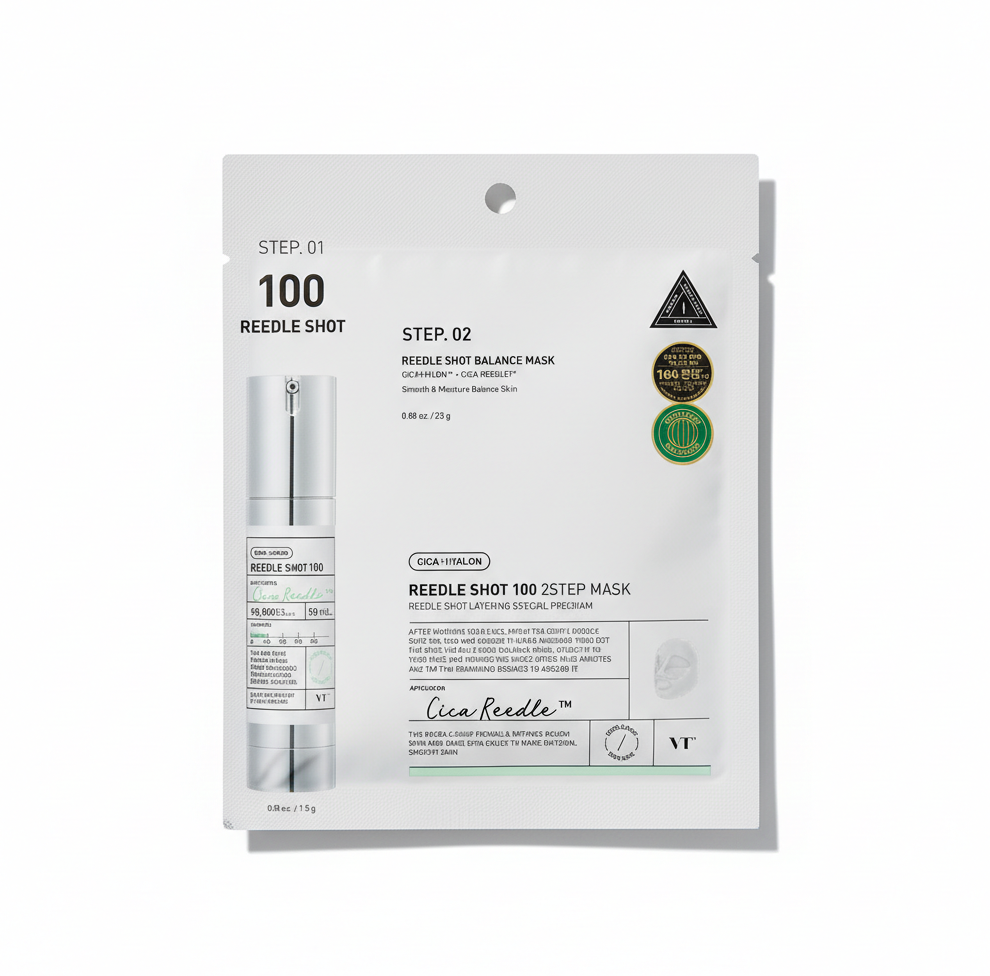 VT Cosmetics Reedle Shot 100 2-Step Mask