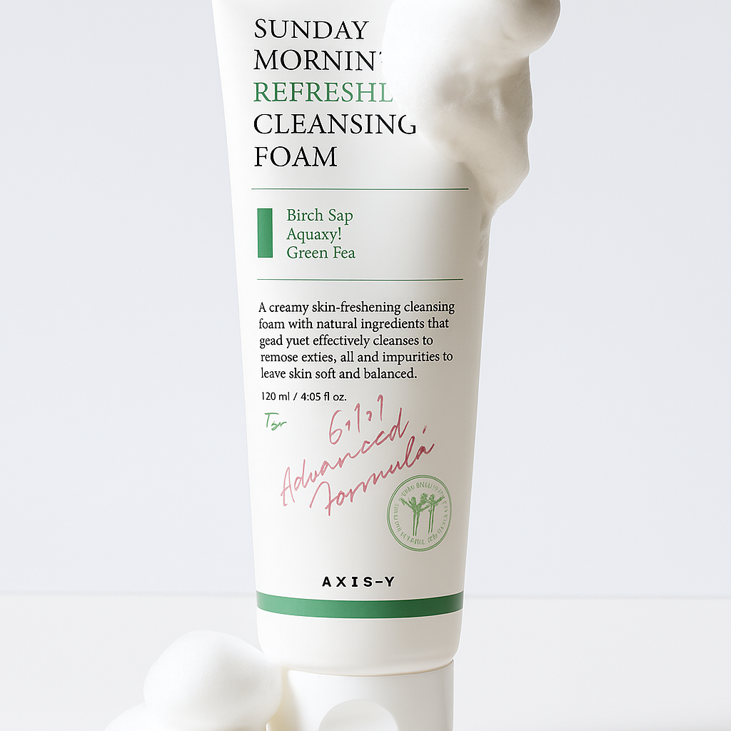 Axis-Y Sunday Morning Refreshing Cleansing Foam 120 ml