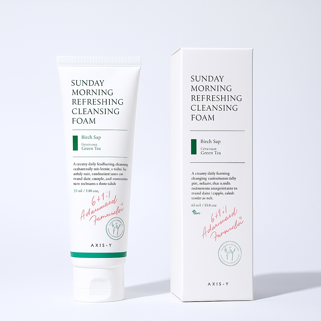 Axis-Y Sunday Morning Refreshing Cleansing Foam 120 ml