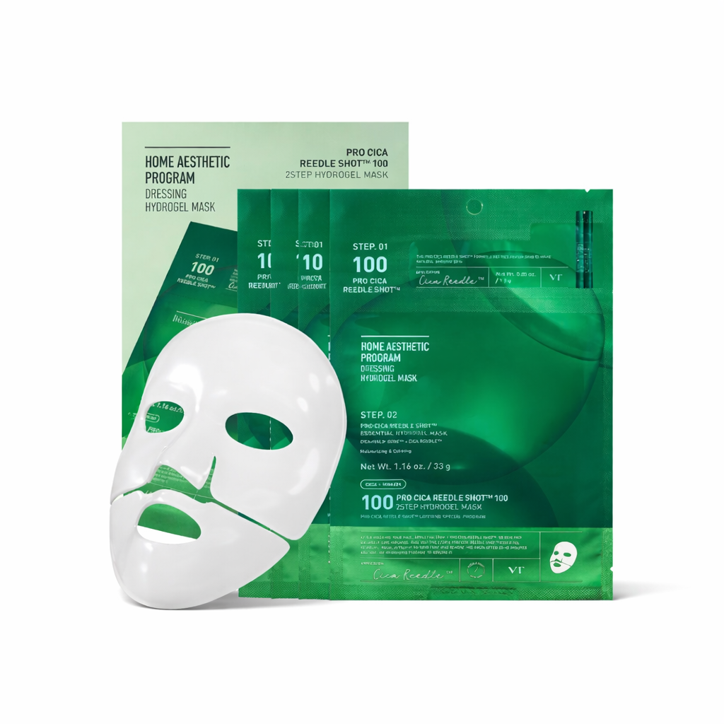 Vt Cosmetics Pro Cica Reedle Shot 100 2Step Hydrogel Mask 1.5G+33G