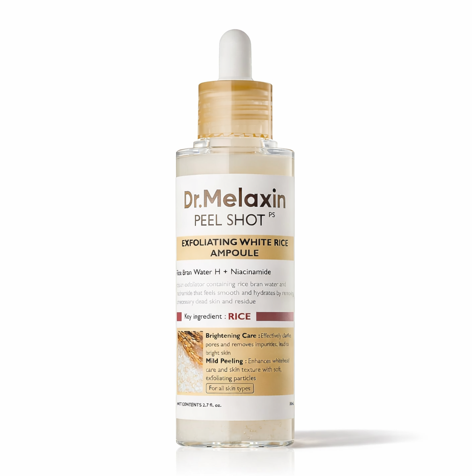 Dr.Melaxin Peel Shot Exfoliant White Rice Ampoule 80ml