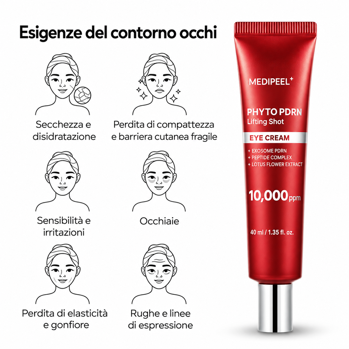 Medipeel Phyto Exosome PDRN Lifting Shot Eye Cream 40 ml