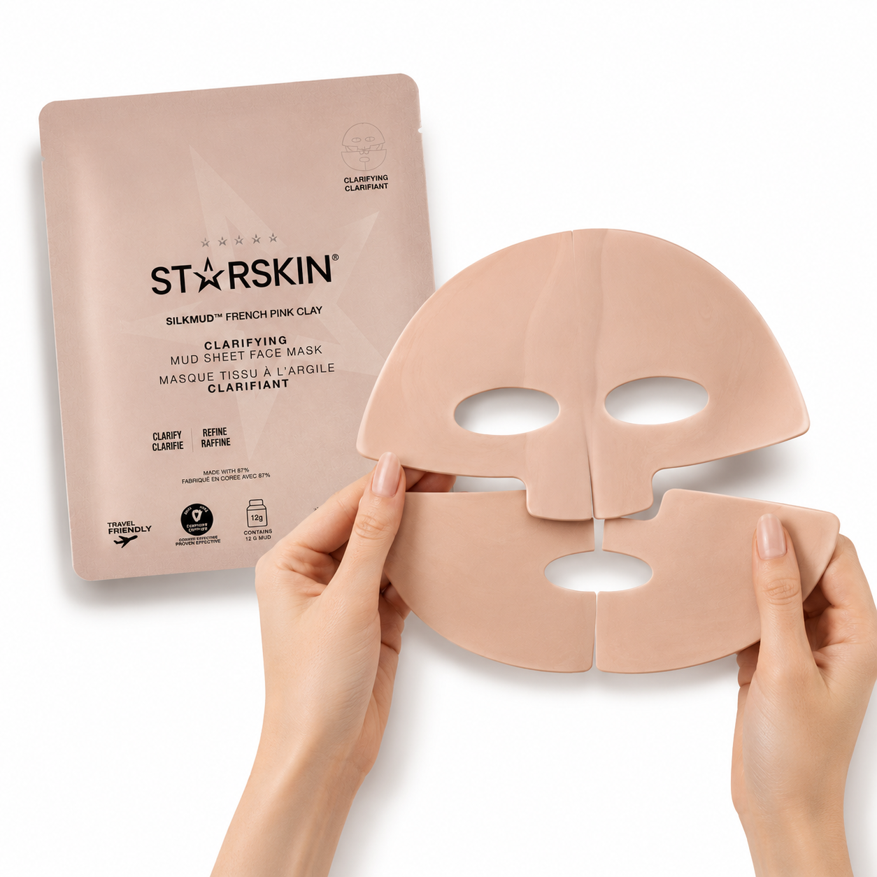 Starskin French Pink Clay Purifying Face Maskstar