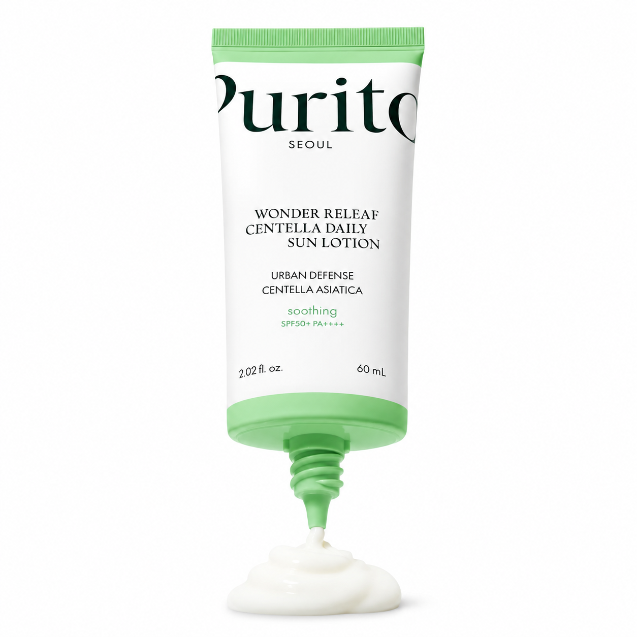 Purito Wonder Releaf Centella Daily Sun Lotion  SPF 50+ PA ++++ 60 ml