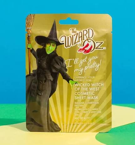 Mad Beauty Warner Wizard Of Oz Wicked Witch Sheet Mask
