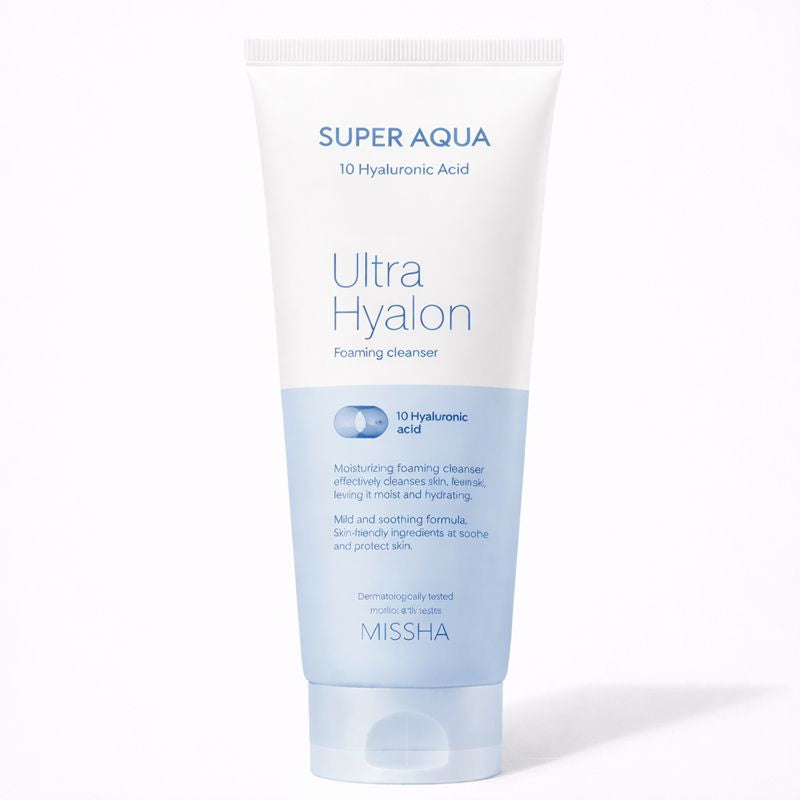 Missha Super Aqua Ultra Hyaluron Cleansing Foam 200 ml